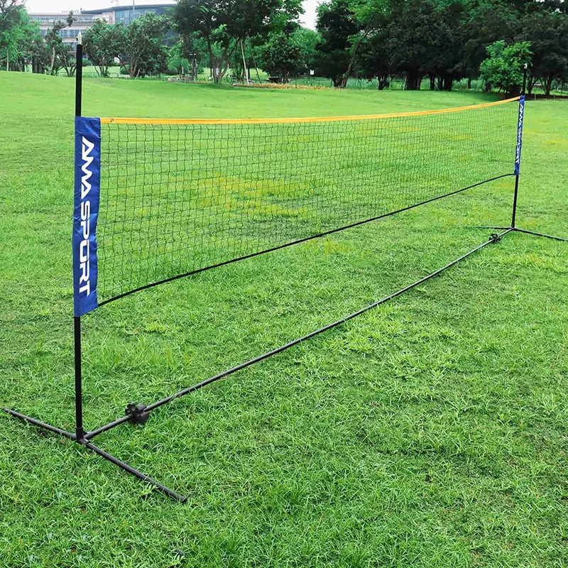 Portable Badminton & Volleyball Net - Easy Setup (3.1/4.1/5.1/6.1M)