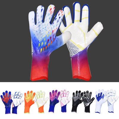 Kids & Adults Goalkeeper Gloves – Anti-Slip Latex Soccer Goalie Gloves with Thick Protection