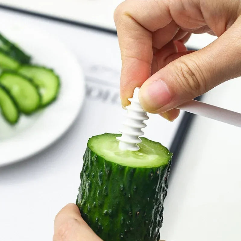 Potato & Cucumber Spiralizer - Manual Vegetable Cutter