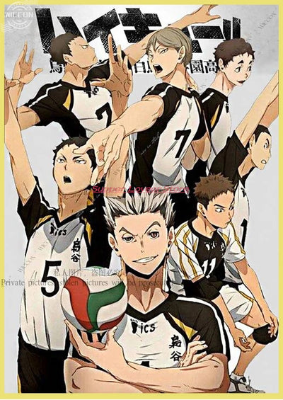 Akashi Keiji Cosplay Costume – T-Shirt, Shorts & Wig from Haikyuu! Volleyball Team Uniform