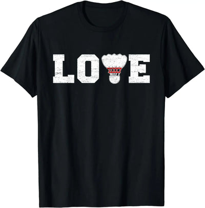 Love Badminton Shuttlecock T-Shirt – Unisex Style for Women & Men, Y2K Streetwear