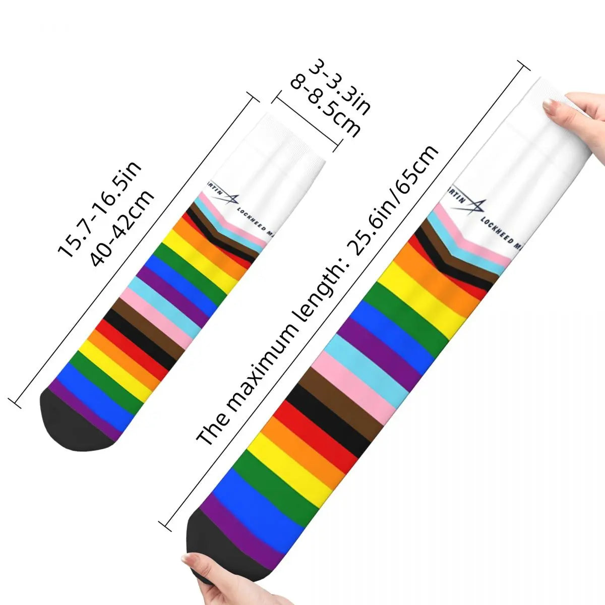 Lockheed Martin Gay Pride Unisex Socks