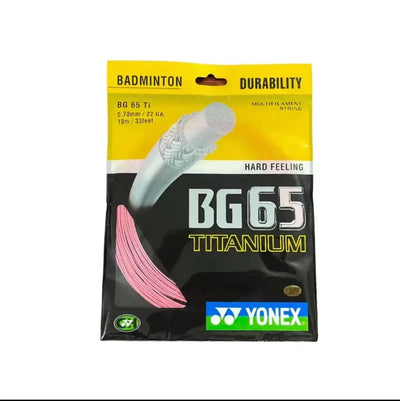 YONEX Badminton Racket String Yy BG65 Ti High Quality String High Elasticity