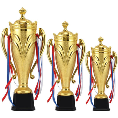 Metal Trophy Awards - Golden Statues for Competitions & School Prizes