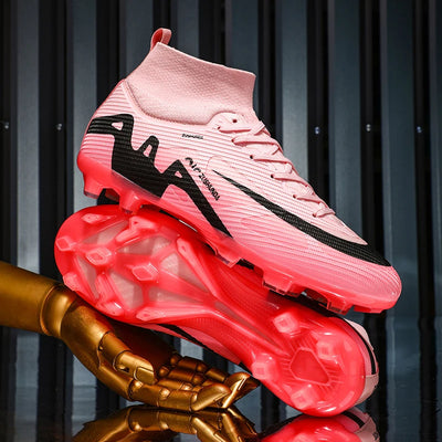 Unisex Soccer Boots - Professional Breathable Football Shoes for Grass Training