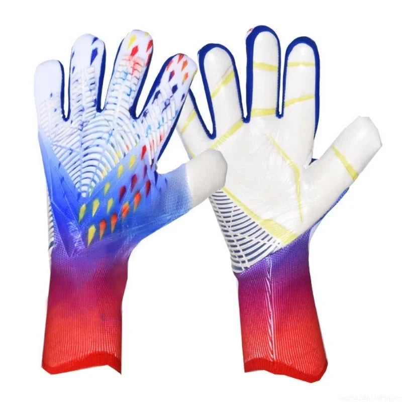 Kids & Adults Goalkeeper Gloves – Anti-Slip Latex Soccer Goalie Gloves with Thick Protection