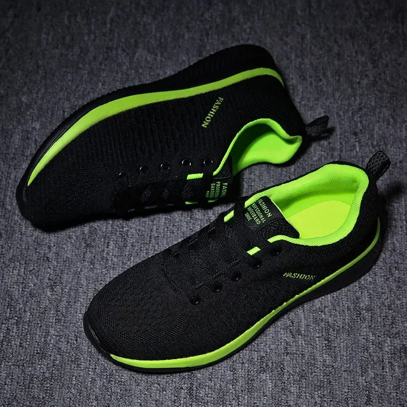 Athletic Knit Sneakers for Men & Women - Breathable Running & Gym Shoes