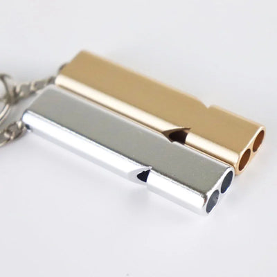 Aluminum Alloy Dual-Frequency Survival Whistle