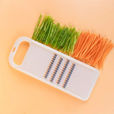 Manual Vegetable Grater & Slicer - Carrot & Cabbage Cutter