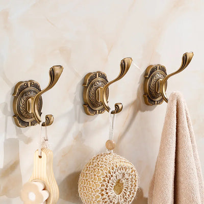 Metal Wall-Mount Robe Hooks