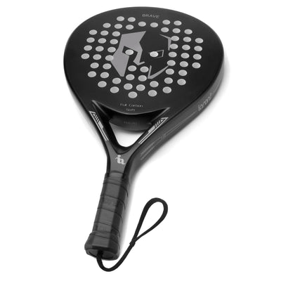 Lightweight Padel Tennis Rackets - Carbon Fiber with EVA Memory Foam Core