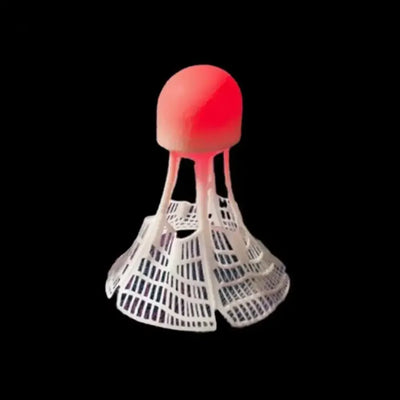 Glow-in-the-Dark Windproof Badminton Shuttlecock – Night Training Accessory