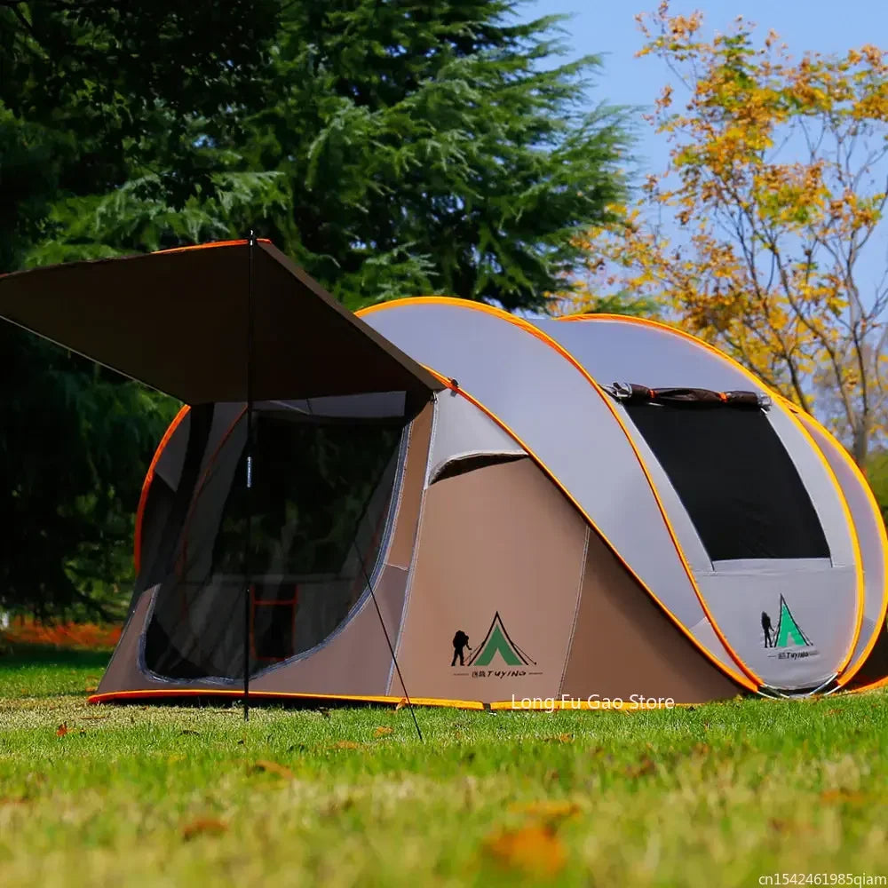 Outdoor Pop-Up Tent - Full-Automatic Instant Rain-Proof Camping Shelter