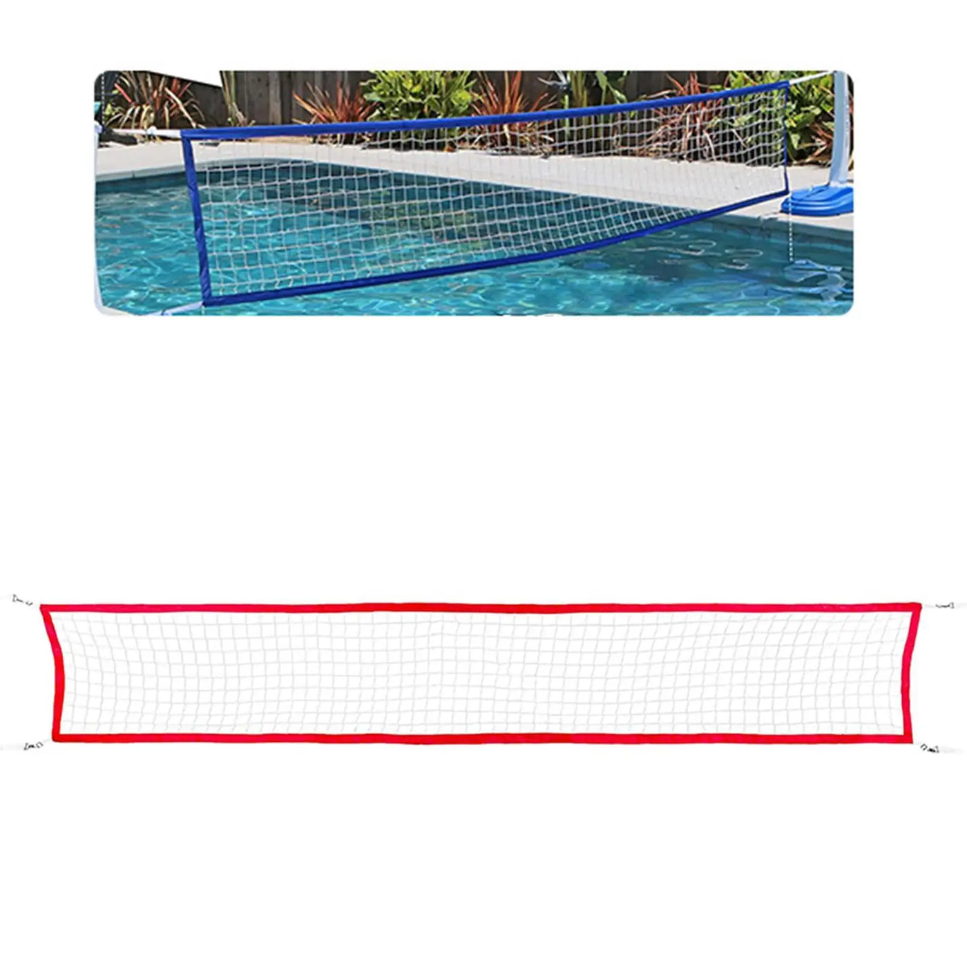 Pool Volleyball Net Professional Standard Braided Net 4.5MX1M Volley Ball Net