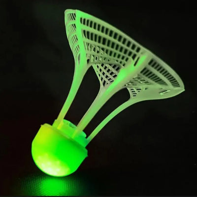 Glow-in-the-Dark Windproof Badminton Shuttlecock – Night Training Accessory