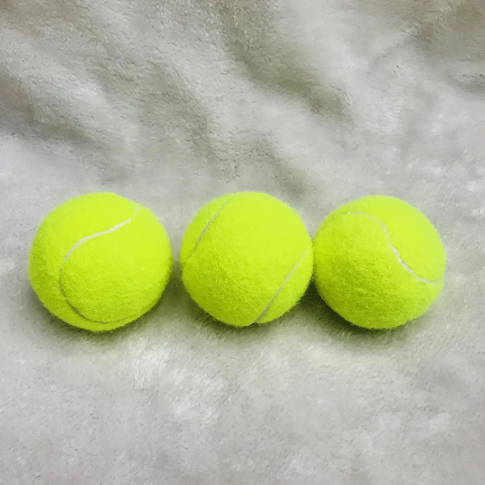 3PCS High Elasticity Tennis Balls - 63mm for Dogs & Training